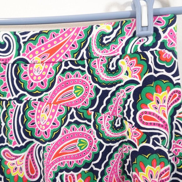 Boden Julie Skirt Womens US 8 Paisley Floral Pull On Full Stretch Above Knee - Picture 3 of 6